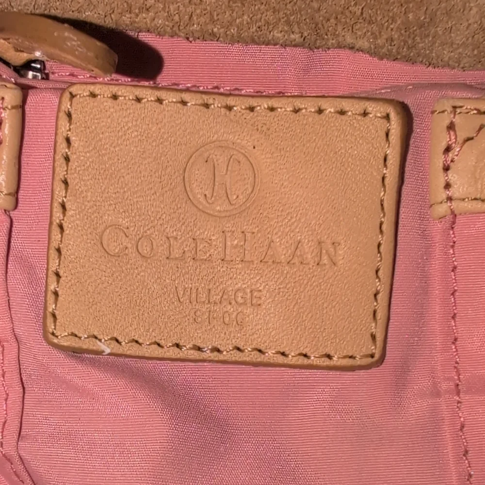 Cole Haan Beige Leather Satchel - Vintage - 2006